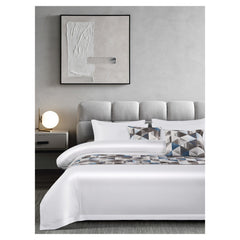 Grey Pure Cotton Bedding Set