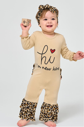 Customized Bulk Bamboo Baby Jumpsuit