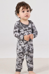 Customized Bulk Bamboo Baby Zippy Jumpsuit
