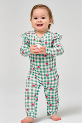 Mono de bebé acanalado de bambú personalizado a granel