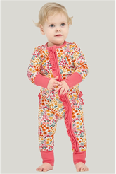 Private Label High Elastic Toddler Footed Onesies