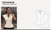 white top