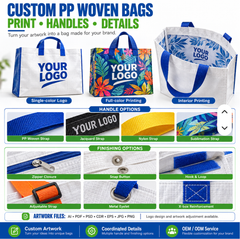 Laminated Non Woven Tote Bag, Custom Printed Nonwoven Shopping Bag, Reusable Waterproof Gift Tote Bag With Reinforced Handles