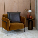 Luxury Soft Leather Decorative Pillow Cover