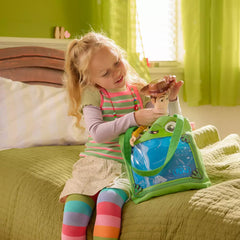 Frog Kids Canvas Tote Bag