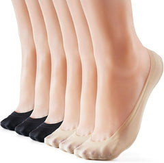 OEM & ODM sock factory for women nylon thin low-cut non-slip no-show liner socks for flats