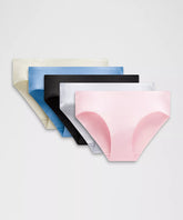 InvisiWear Mid-Rise Bikini Underwear 5 Pack manufacturer