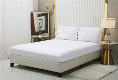 Hotel Double Lines Embroidery Duvet Cover