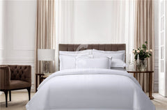 Hotel Double Lines Embroidery Duvet Cover