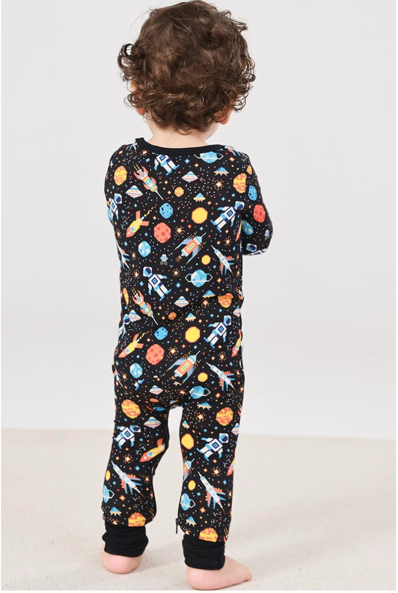 Customized Bulk Bamboo Baby Zippy Jumpsuit