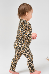 Customized Bulk Bamboo Ribbed Baby Jumpsuit