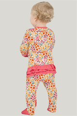 Private Label High Elastic Toddler Footed Onesies