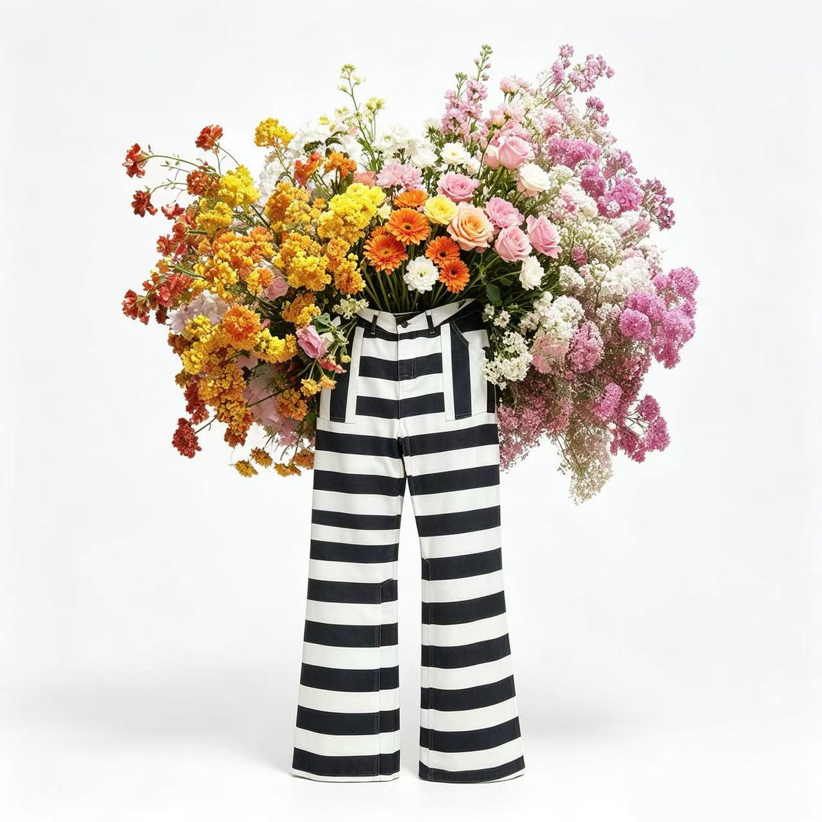 Denim Wedding "The Whole of You" Striped Jeans