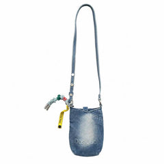 Vintage Washed Denim Crossbody Phone Bag, Western Cowgirl Bridesmaid Gift, Denim Barn Wedding Favor, Small Jean Shoulder Purse, Boho Country Wedding Guest Souvenir, Desigual Style Denim Mini Handbag