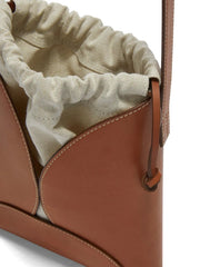 Curve leather crossbody bag manufacture