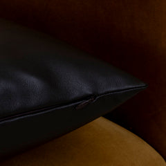 Luxury Soft Leather Decorative Pillow Cover
