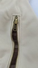 Khaki patchwork jeans20260324