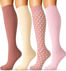 OEM & ODM knitting factory for graduated medical knee-high compression socks. Vertical rib fabric, moisture wicking, wide comfort cuff and contoured heel & toe. Custom compression level & colors available. BSCI certified