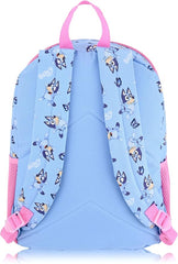 Bluey Backpack with Lunch Box Set for Kids, 16in School Bookbag