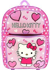 OEM & ODM bag factory for 16-inch Hello Kitty large cargo school backpack with multi-pockets.