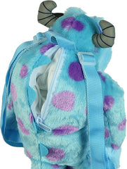 OEM & ODM licensed Disney bag factory for 12" Monsters Inc Sulley soft-shell kids backpack with adjustable shoulder straps